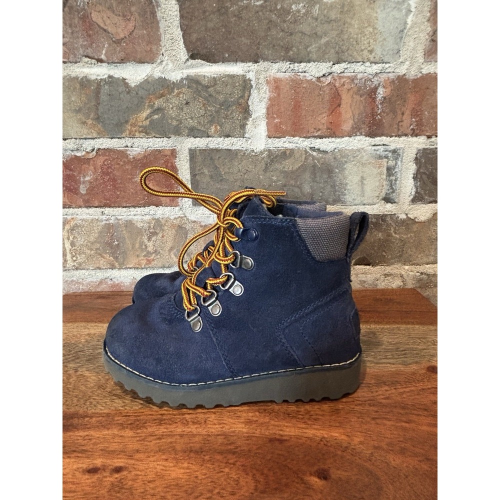 Kids' UGG K Hilmar CWR Size 10, Navy 1094479K, Winter Shoe Snow Boots Warm Lined